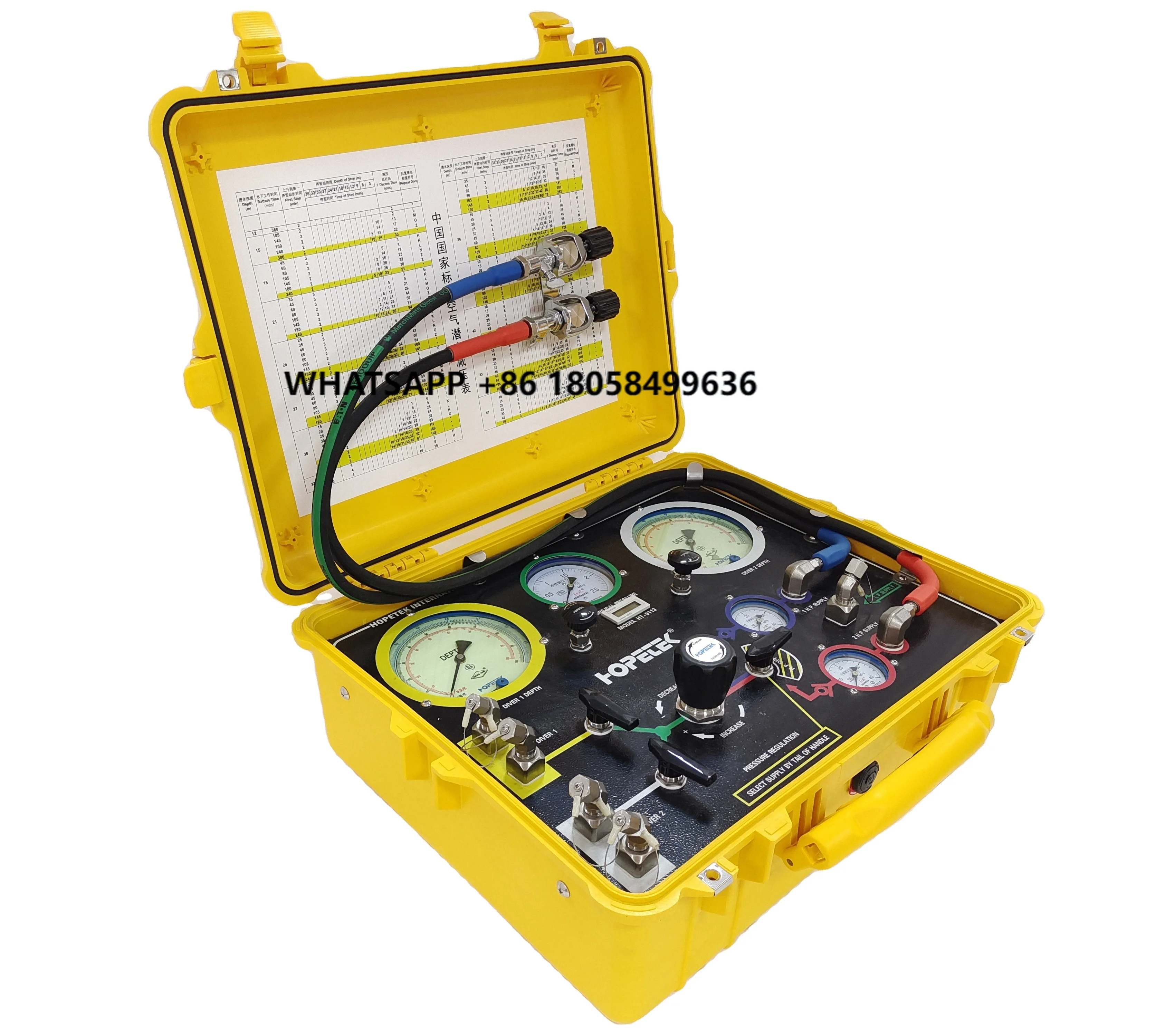 

Commercial Diving HT-9113 Two Diver Diving Air Control Panels Commercial Diving Equipment