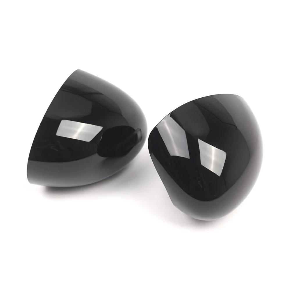 

Gloss Black Mirror Wing Mirror Cover Heat Resistant Material Anti-aging Plastic Pressure Resistant ABS Construction