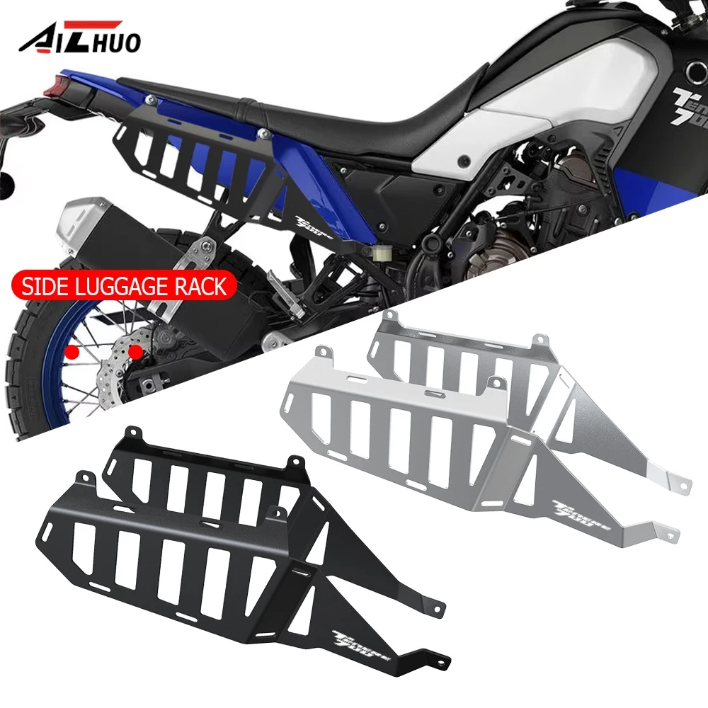 

For Yamaha Tenere 700 / Rally / T7 / World Raid 2019-2025 2026 TENERE700 Motorcycle Side Luggage Rack Side Cargo Bracket Carrier
