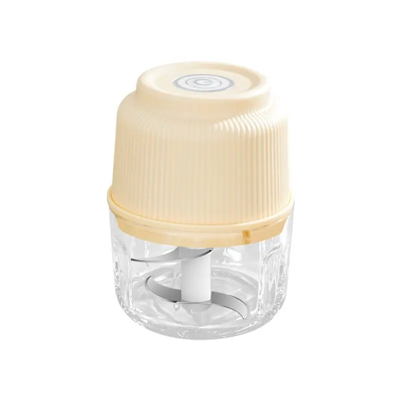 

Electric Meat Grinder New 4-blade Garlic Peeler, Rechargeable Garlic Masher, Garlic Crusher, Meat Grinder, Food Processor