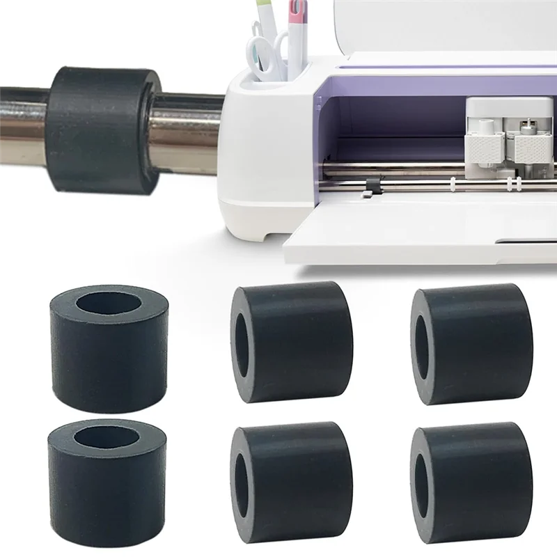 Sostituzione in gomma guida A27F-Mat 6 pezzi per accessori di riparazione rulli Cricut Maker/Maker 3
