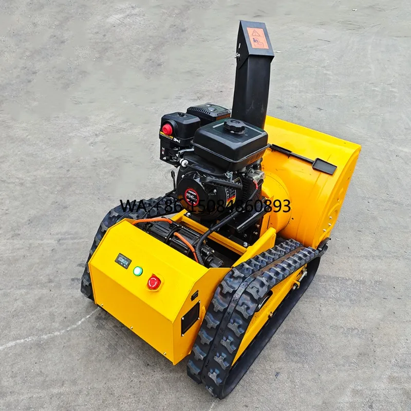 Gardeninggardening ToolsGardeningNew Remote Control Snow Sweeper Robot Crawler Snow Blower For Convenient Winter Cleanupgardenin
