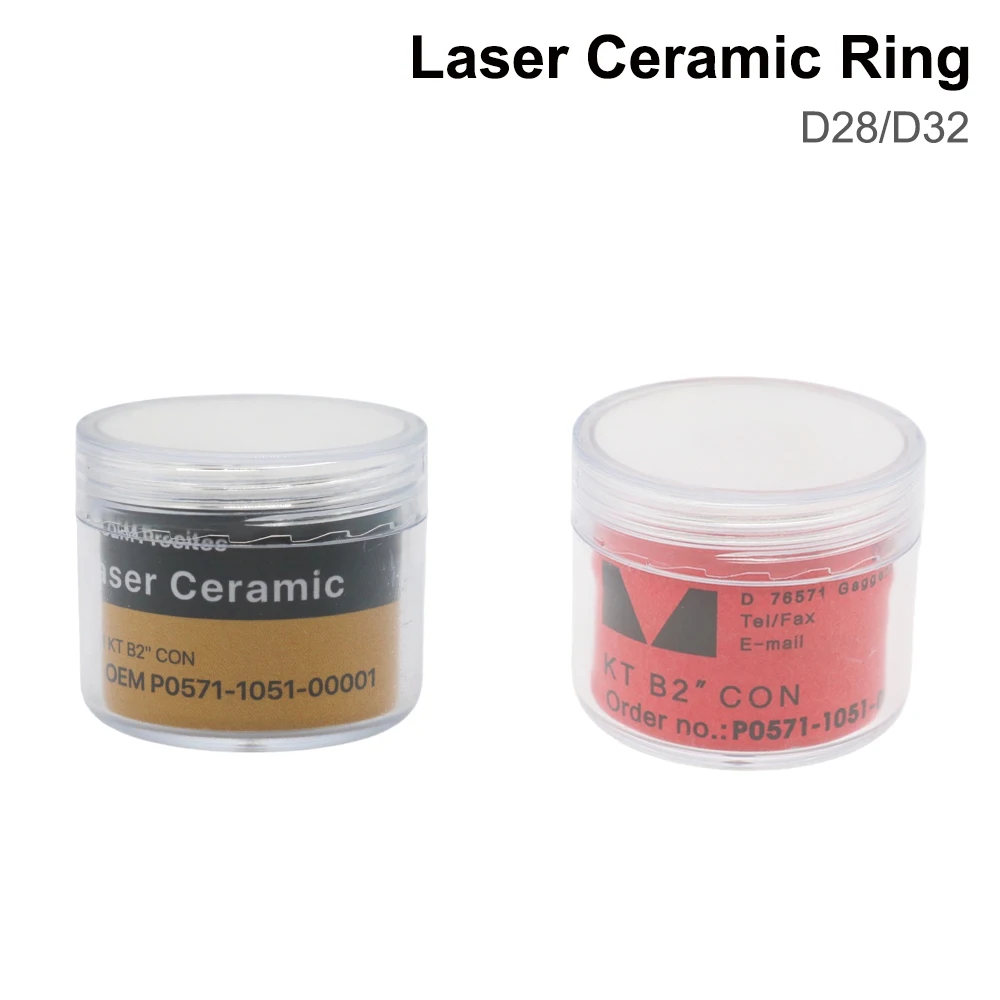 QDLASER Laser Ceramic Ring D28 M11 D32 M14 Ceramic Nozzle Holder for Raytools Precitec WSX Laser Head Ceramic Ring