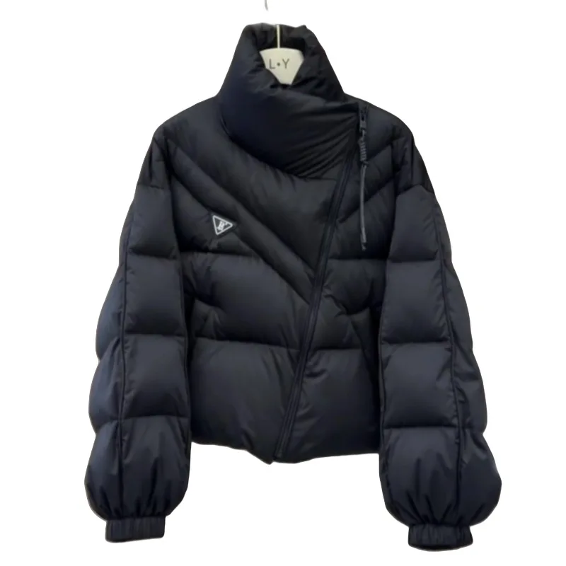 Giacca corta imbottita in cotone da donna nuova Giacca invernale imbottita calda Design coreano femminile Senso sciolto e spesso Parker Abbigliamento in cotone Marea