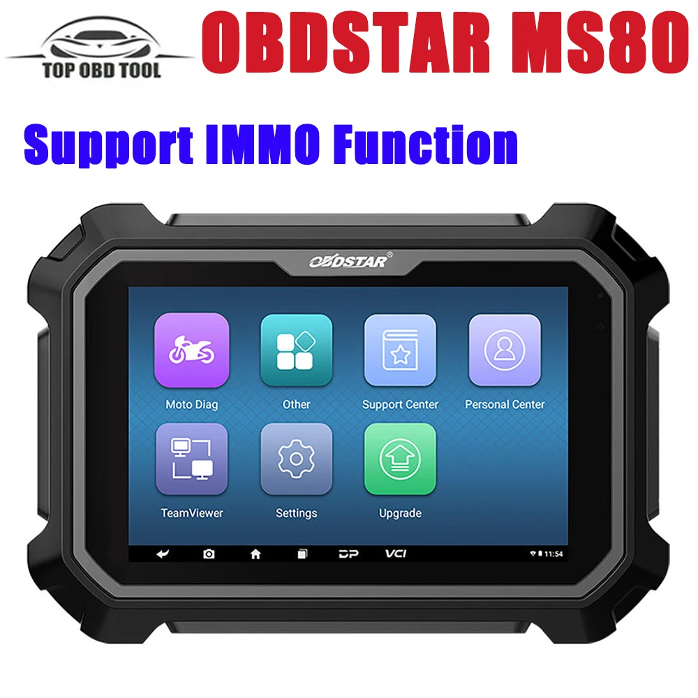 Original OBDSTAR MS80 Support IMMO Programming Intelligent Motorcycle Diagnostic Tool Key Programming / Odo meter Recalibration