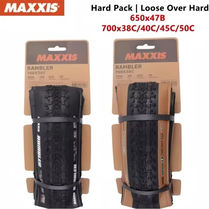 MAXXIS RAMBLER Gravel Tire 700x38/40C/45C 650x47B Bicycle Folding Cyclo-cross Gravel Outer Tire Anti Puncture TUBELESS Bike Tyre