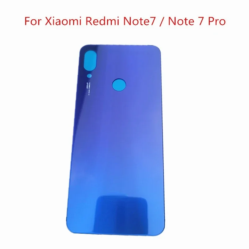 

Battery Cover For Xiaomi Redmi Note7 / Note 7 Pro Back Glass Panel Rear Door Housing Case Back battery Cover Replace