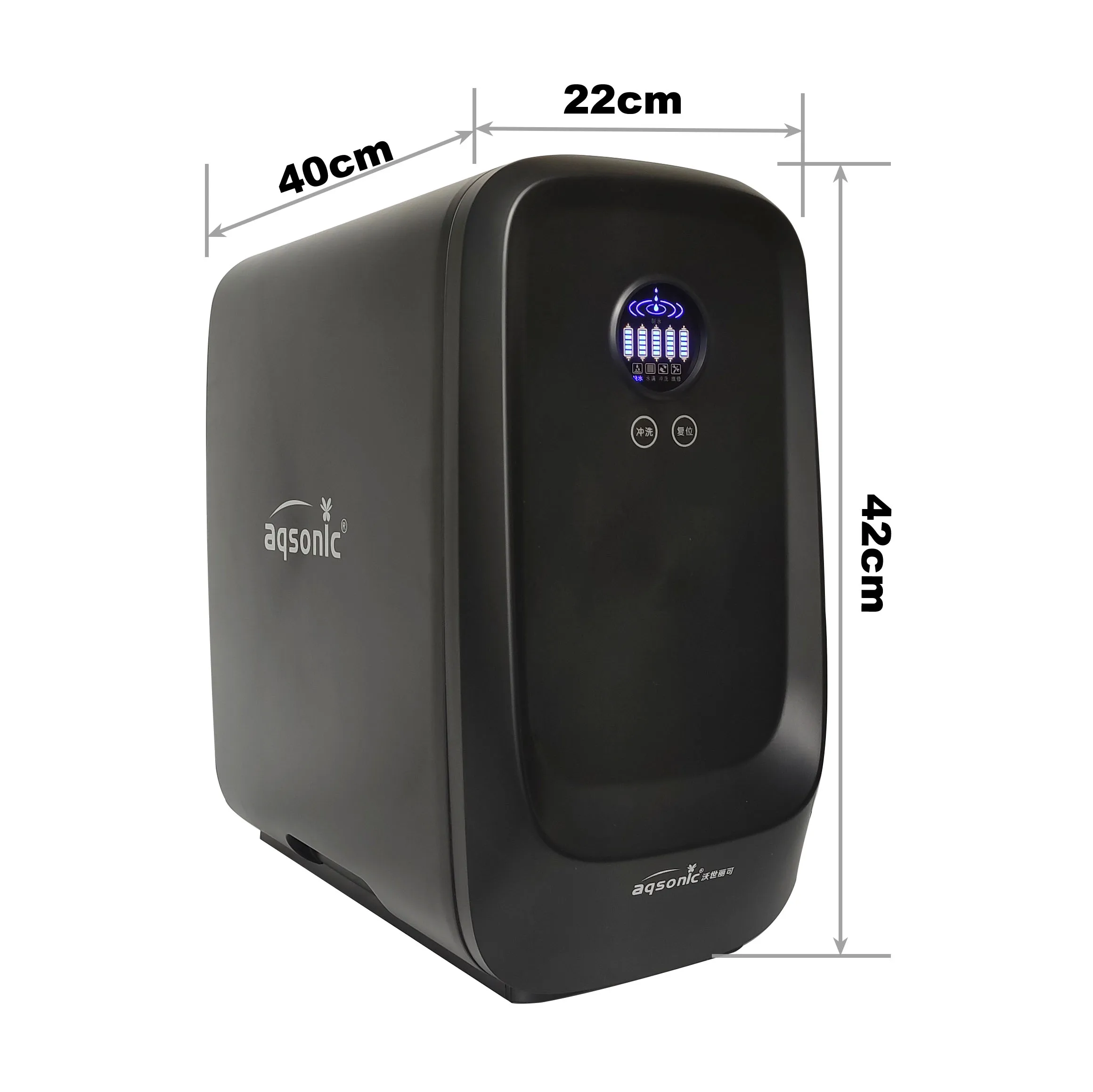 

Quick Replace Electric Powered Water Filter Large Flow Alkaline Purifier No Tank Reverse Osmosis System for Household Use