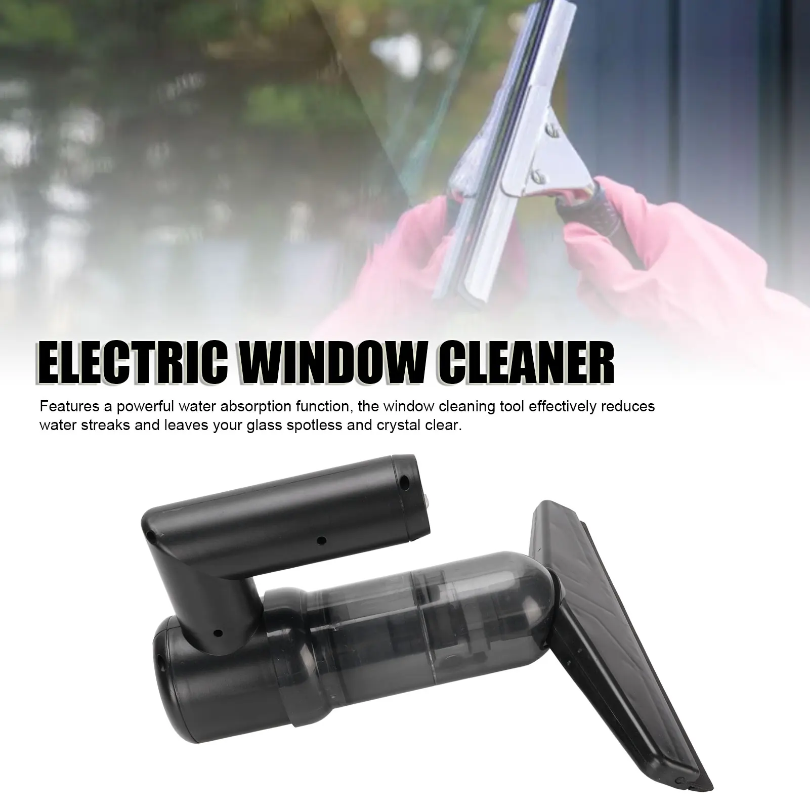 Automatic Window Cleaner Anti Condensation Electric Window Cleaner Squeegee Easy To Use Water Absorption Efficient for Window