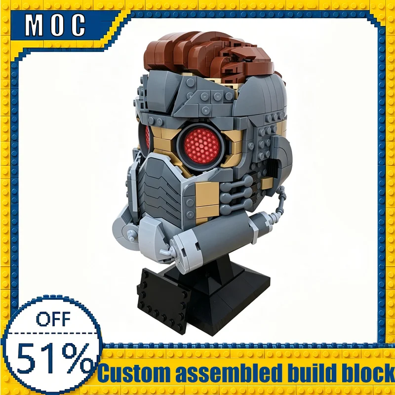 

222PCS Famous Film Helmet Character Add-On Infinity Saga Set MOC Model Building Blocks Assembly Toy Birthday Gift Adults Puzzle