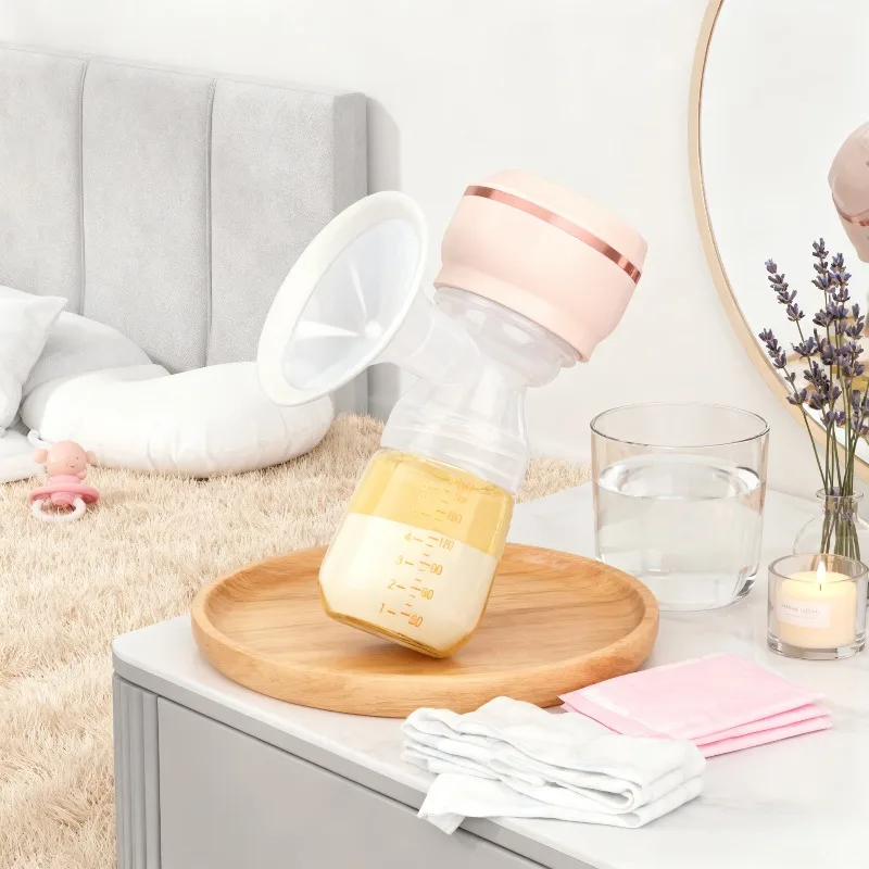 

Electric Breast Pump All In One Automatic Milk Expression Single Side Design High Suction Power Portable Rechargeable