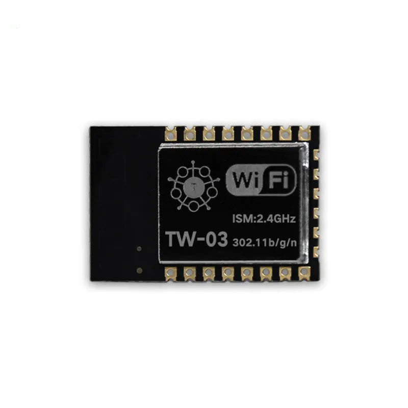 TW03 IoT wifi module compatible with 8266 ESP12F supports serial transparent transmission SPI transmission module