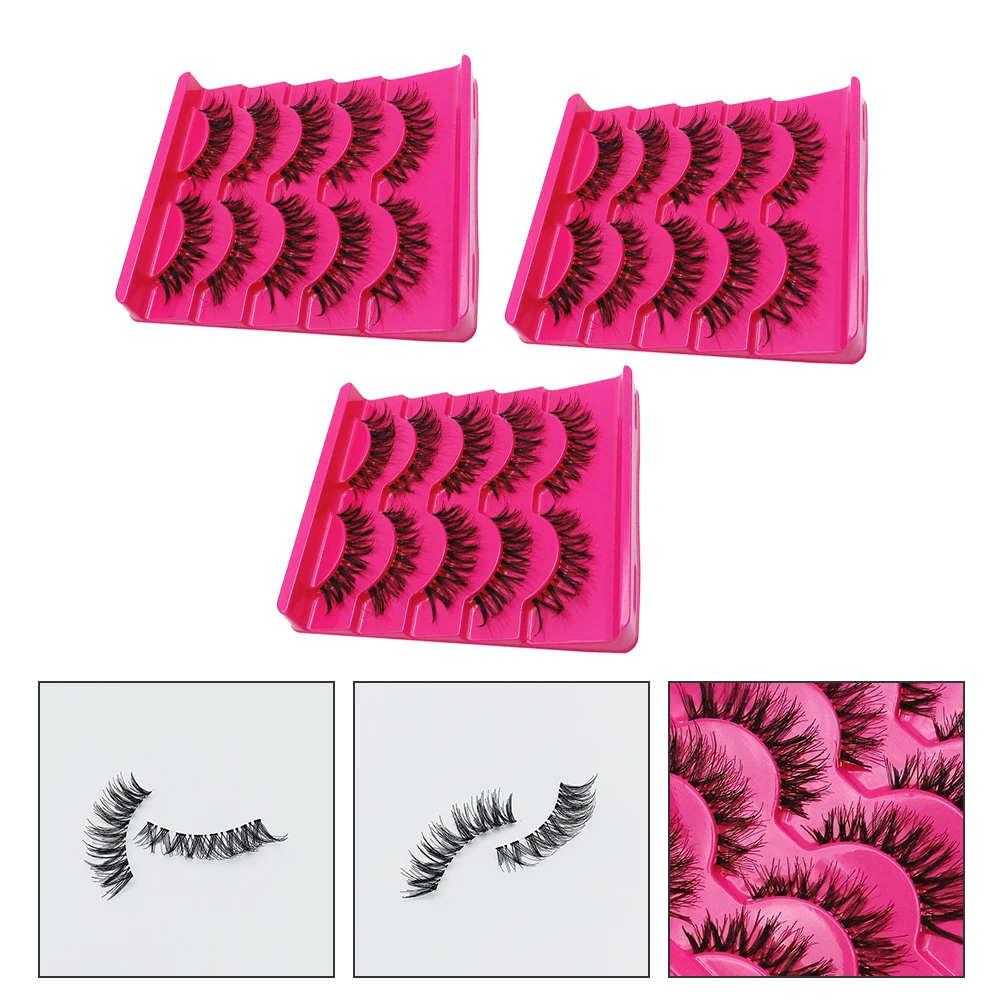 

Fake Eyelashes Natural Multi Layer Reusable Thick Volume Dense Artificial Simulation Makeup Eyelash Extension