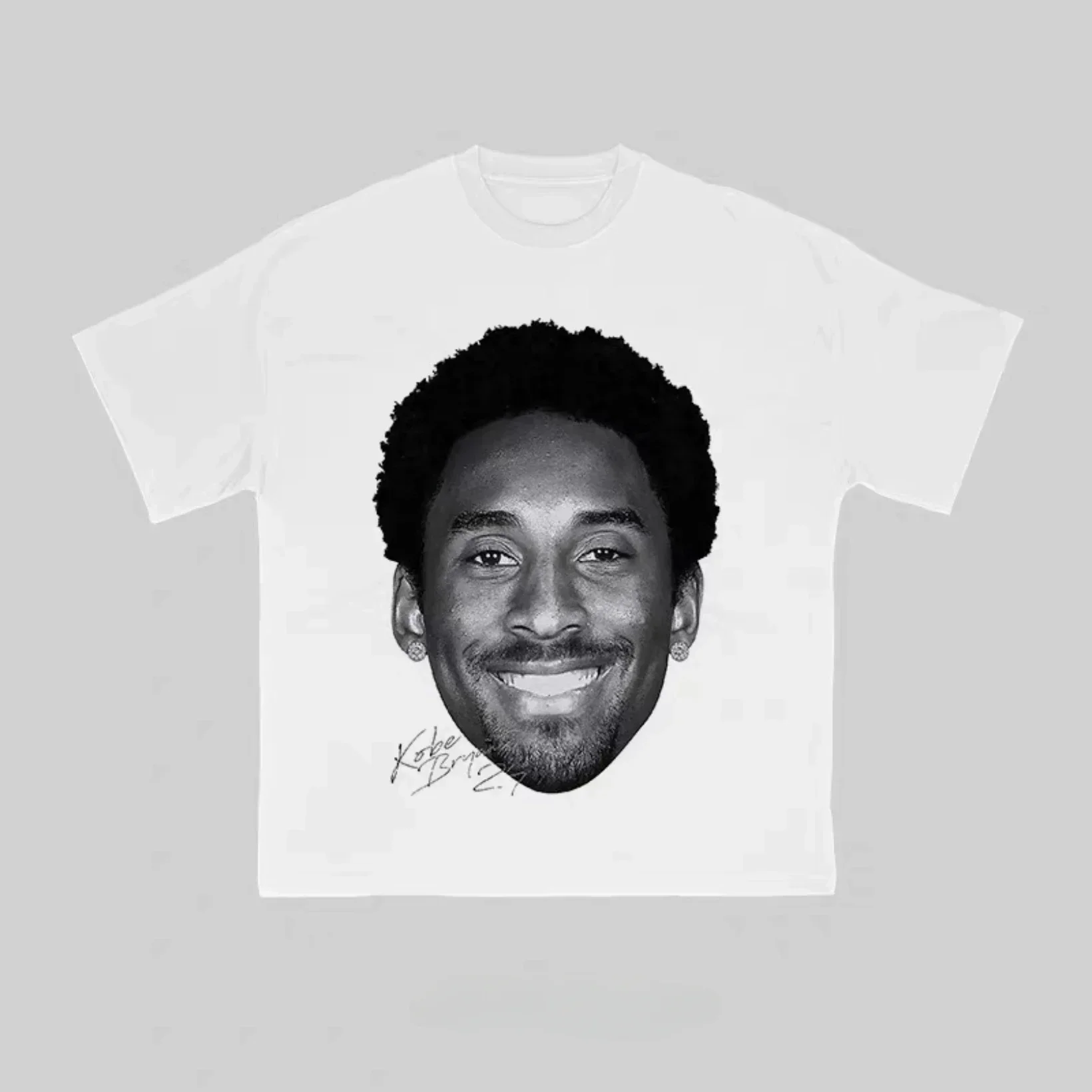 Camisetas de algodón de verano, ropa de calle de calidad, baloncesto, Kobe Bryant, gráficos impresos, camisetas holgadas de gran tamaño, camisetas para hombres, camiseta Unisex