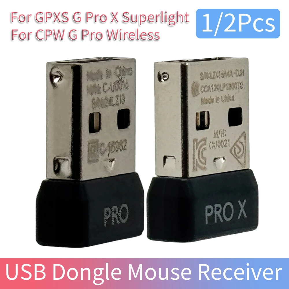 

1/2 шт. адаптер приемника мыши, сменный беспроводной адаптер для CPW G Pro Wireless/GPXS G Pro X Superlight