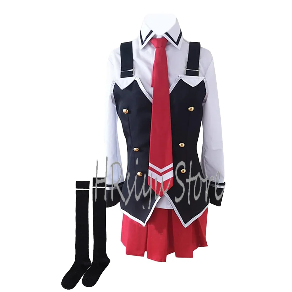 

Women's Cosplay Imari Kurumi JK Girls Uniform School Costume Halloween cos Full Set