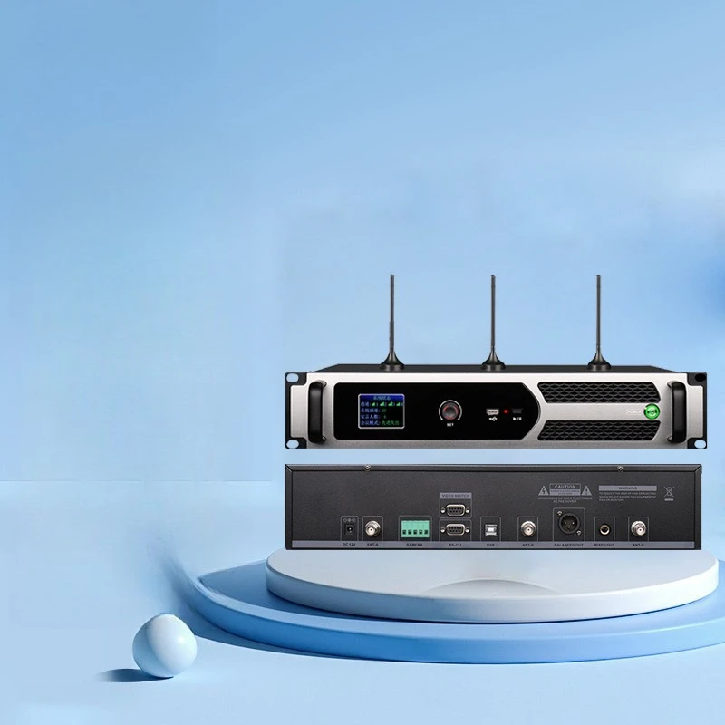 Wireless hand-in-hand conference system Automatic camera tracking system Wireless full digital camera tracking conference host