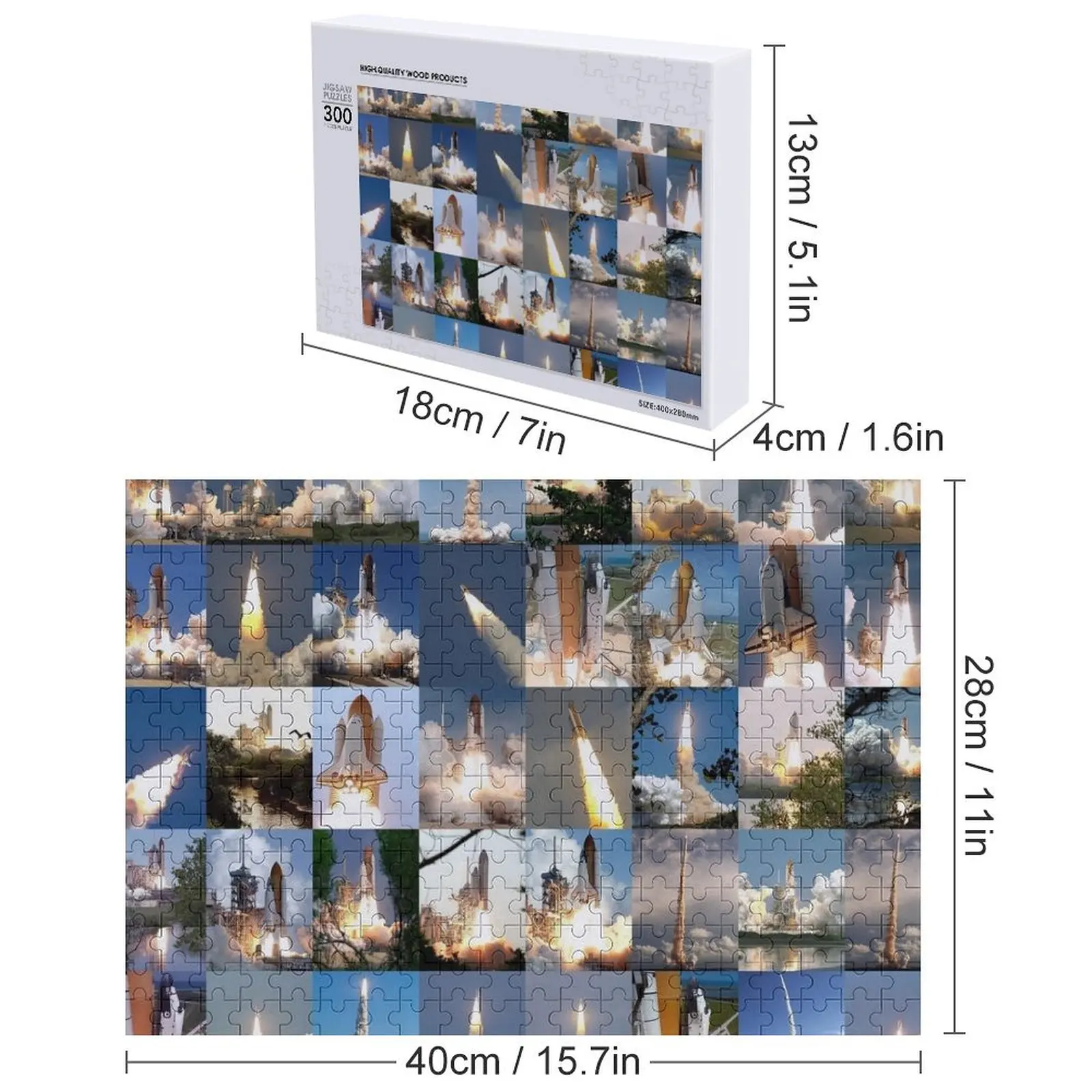 Puzzle Drewniane Kosmiczne Stateczniki, Nowatorskie Zabawki dla Dzieci, Puzzle dla Dzieci na Zamówienie, Zabawki dla Dzieci 2022