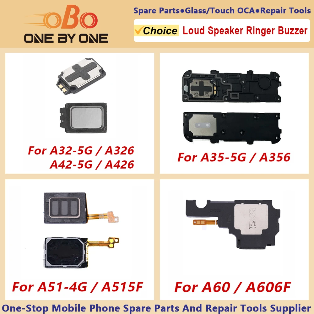 Loud Speaker Ringer Buzzer For Samsung A32 A34 A35 A42 A51 A52 A53 A54 A55 A60 5G Loudspeaker Sound Module Board Replacement