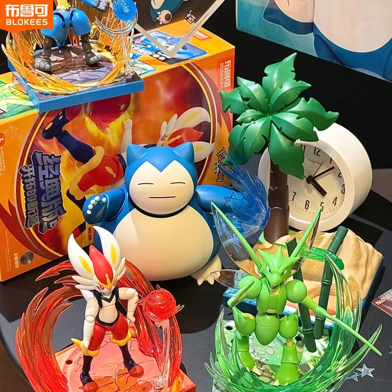 blokees-originales-pokemon-edition-classique-l-ronflex-scyther-lucario-cendrillon-modele-de-jouet-avec-carte-figurine-d'action-collection-cadeaux