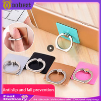 1~20PCS New Finger Ring Holder 360 Degree Rotating Mobile Phone Holder Socket Round Phone Ring Holders Mount Stand Accessories