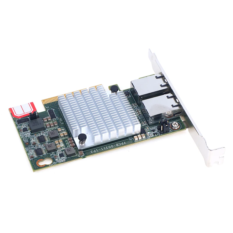 10G Double Port Server Ethernet Card X540-T2 PCIE-X8 Network Extend Adapter 2Port 10 Gigabit RJ45 Wire PC LAN Controller PCIEX16