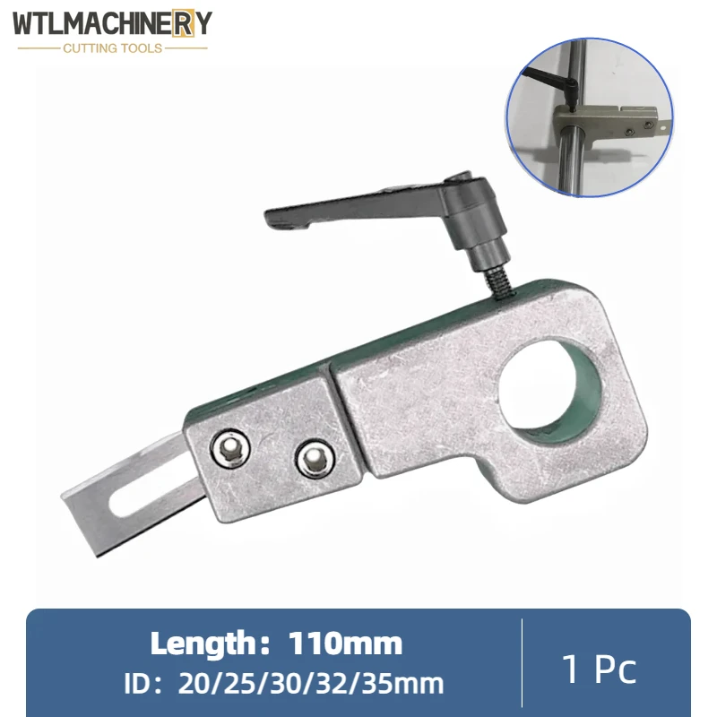 Uchwyt do cięcia wzdłużnego o długości 110 mm z ostrzem do maszyny do cięcia wtyków/folii i produkcji worków