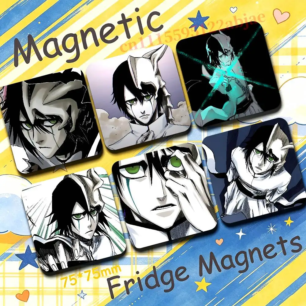 U-Ulquiorra Cifer B-BLEACH Magnet Refrigerator Fridge Sticker for Home Decor DIY Wall Decor