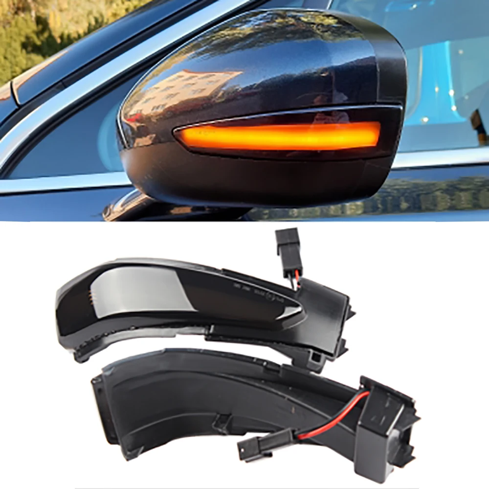 For 2010-2017 Peugeot 508 SW Citroen DS5 C4 Grand Picasso II Side Mirror Flasher Lamp Dynamic Blinker LED Turn Signal Light