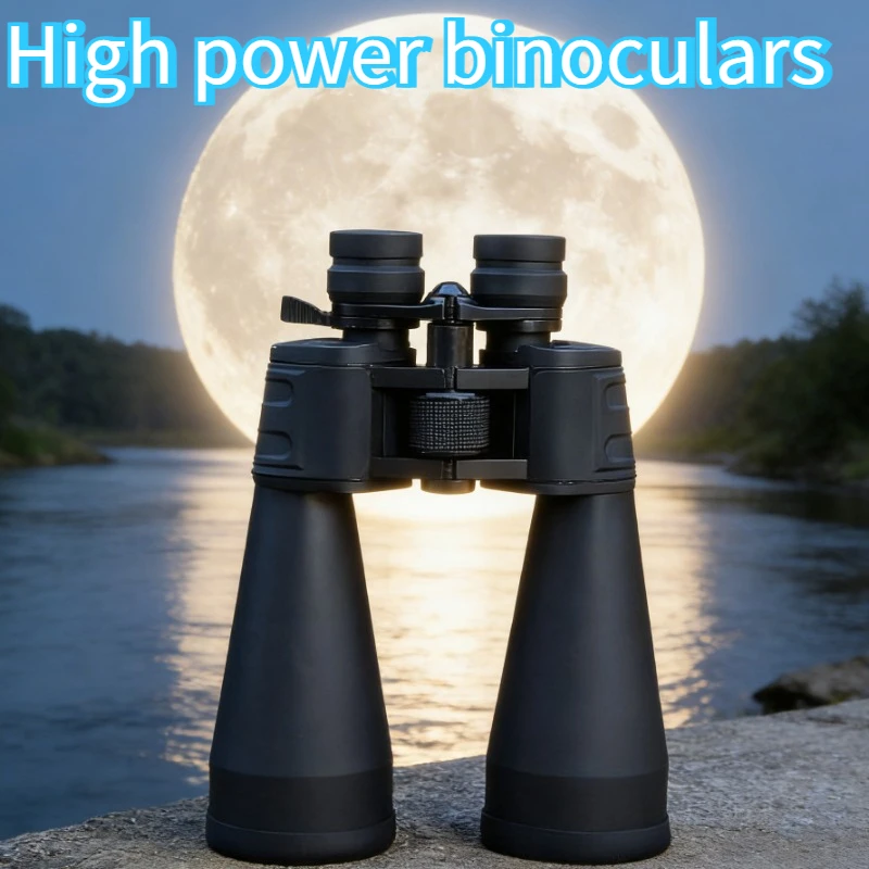 

220-180x100 High Magnification 70 Variable Magnification Binoculars for Outdoor Hiking and Camping, Portable Hunting Goggles