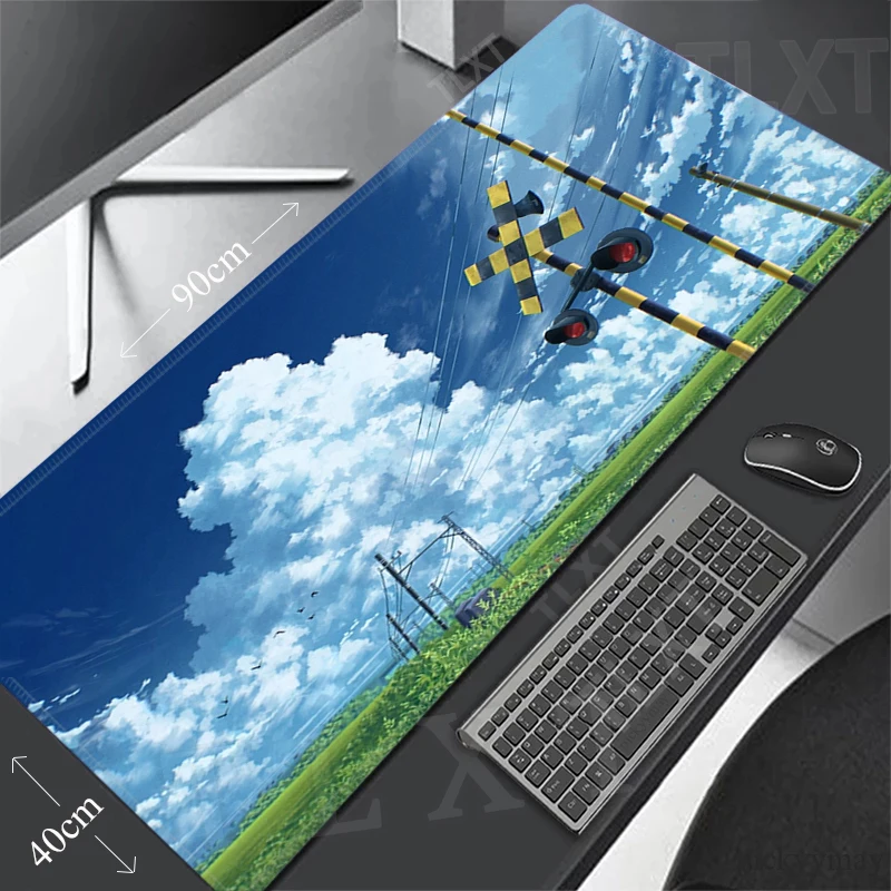 

Sky Landscape Gaming Mousepads Desk Rug Gamer Mousepad Large Mouse Mat Desk Pads Keyboard Mats Anime Clouds Mouse Pad