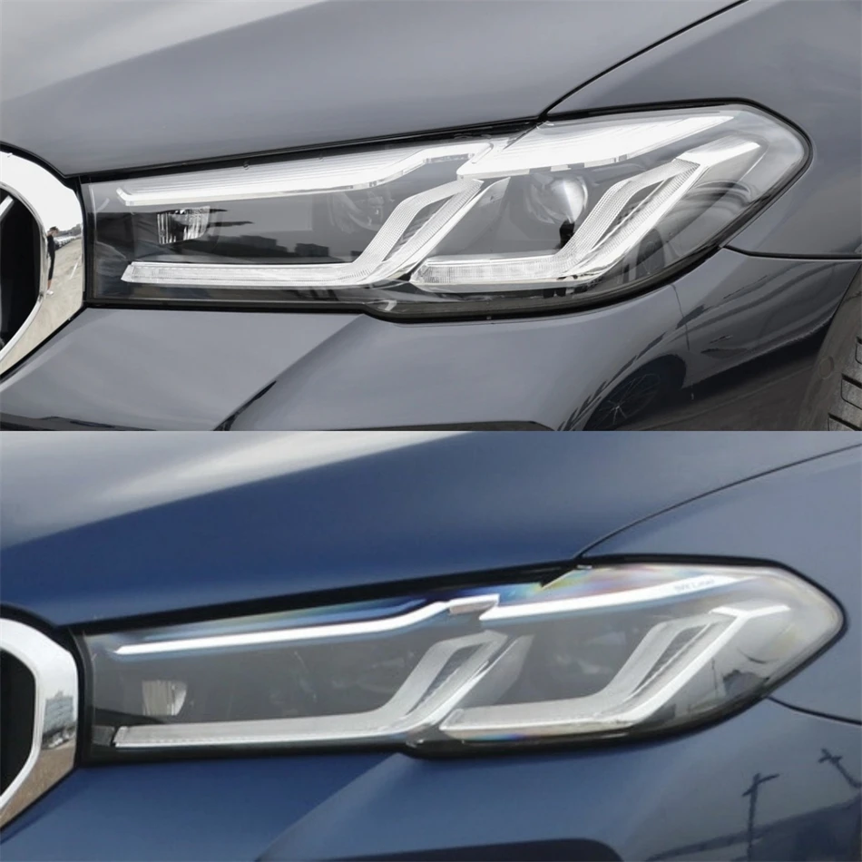 For BMW 5 Series G30 G38 2021 2022 2023 Car Accesorries Base Head Lamp Shell Front Lamp Holder Headlights Lamp Glass