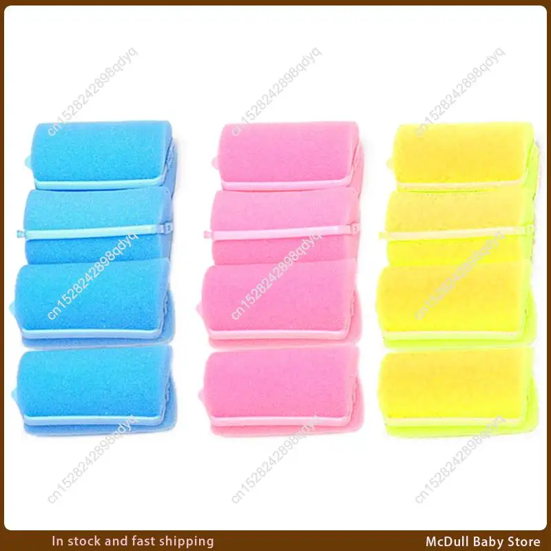 ABJA-Magic Sponge Foam Cushion Hair Styling Rollers Popular Foam Soft Sponge Hair Roller Hair Curler Roller (2.0Mm)