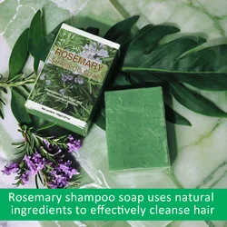 Original Rosemary Shampoo Soap Bar 100g Fast Growth Anti Hair Loss Treatment For Hair Restore Repair Damaged Hair Scalp