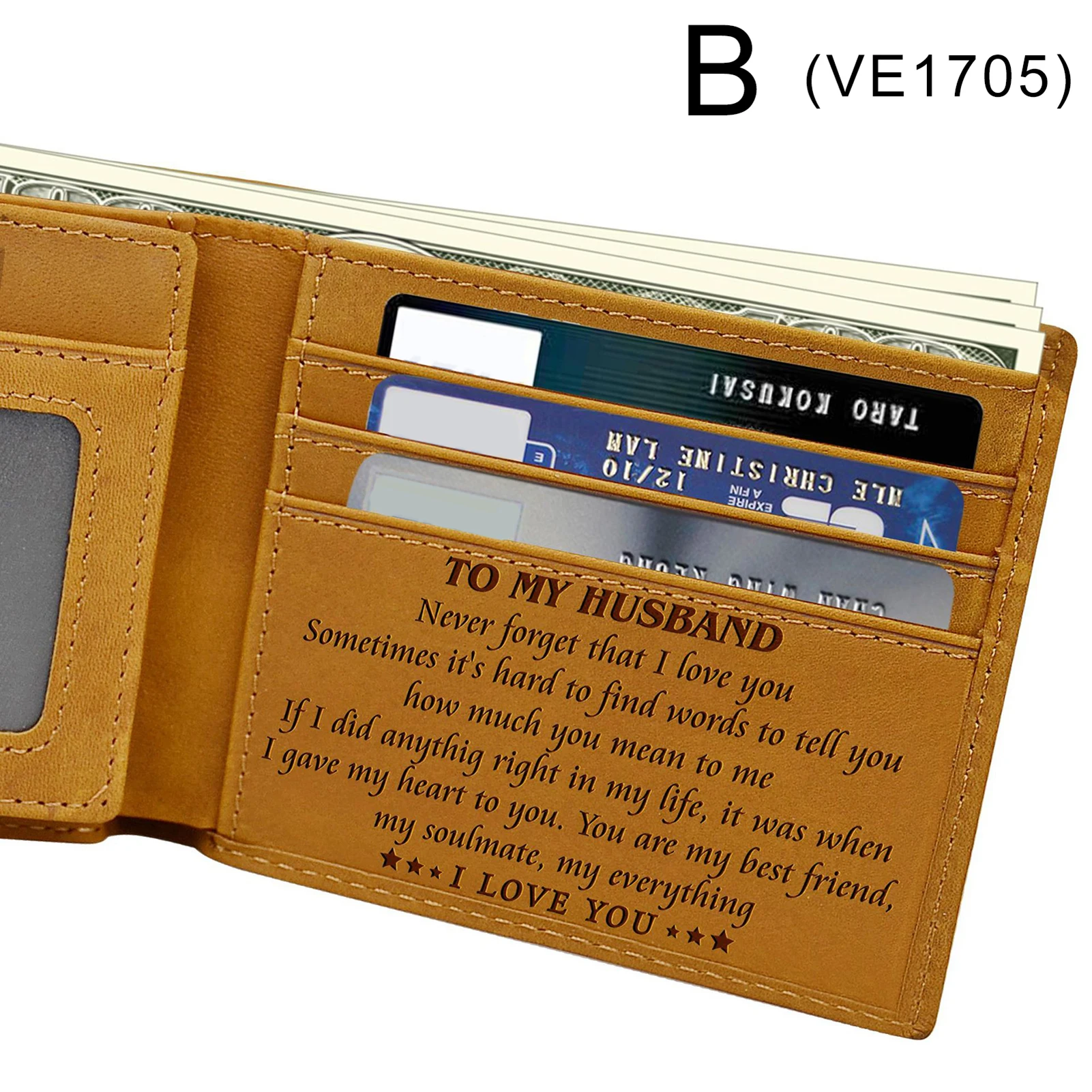 Multi-Slot Mini Leather Wallet Smooth Surface Flexible Credit Card Holder for Traveling Dating Working