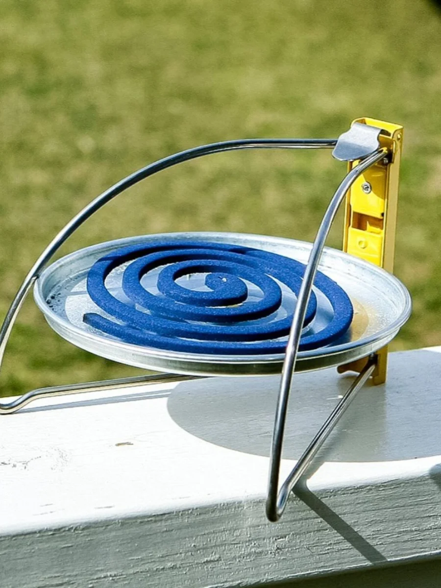 DULTON Metal Mosquito Coil Tray Outdoor Camping Essential Home Use Stackable Metal Incense Holder Japanese Style Storage Orga...