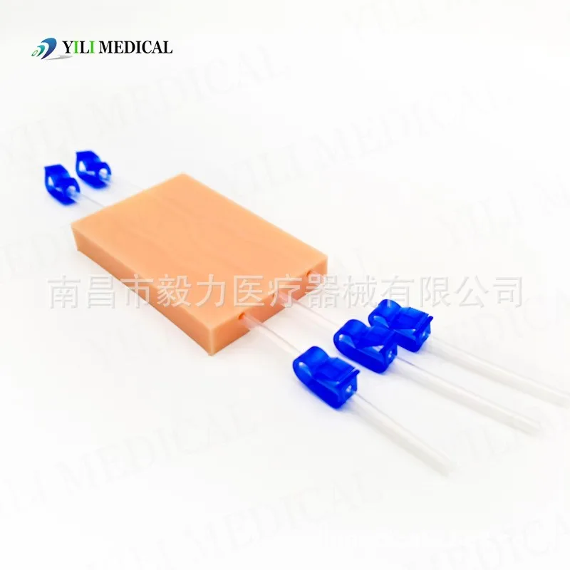 Suturing module, silicone surgical suturing module, silicone model, intravenous injection suturing practice, skin pad