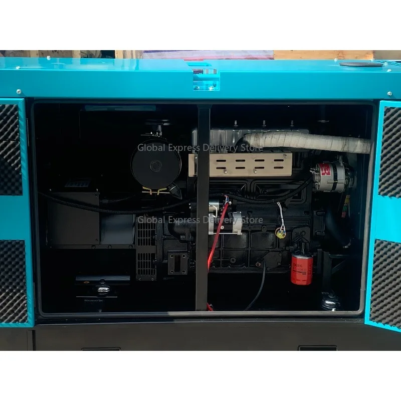 50kva 150kva Genset Generator Soundproof Electric Alternative Energy 120kw Silent Genset Price  Generator
