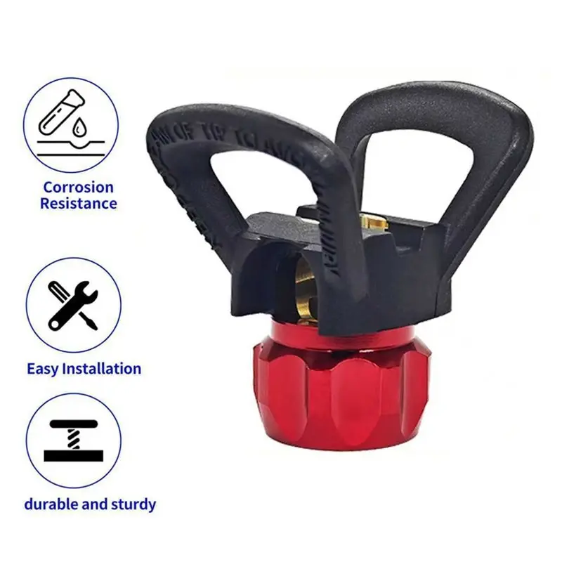 ABZS Airless Sprayer Nozzle Tips 517 415 With Guard Kit For Efficient For Wall Painting And Home Decoration