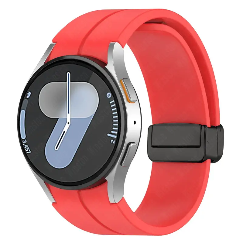 Magnetic Silicone Strap for Samsung Galaxy Watch 7 6 5 4 40mm 44mm 5Pro 45mm Band Bracelet for Galaxy Watch 6 4Classic 43mm 47mm - Image 20