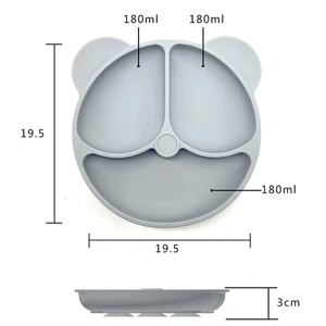 10 Main Sales Silicone Dish for Bebe - №6