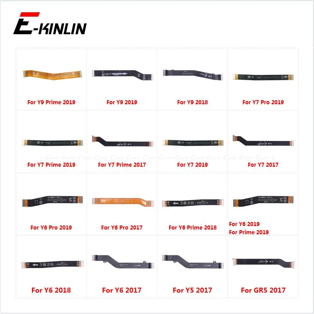 Main Board Motherboard Connect LCD Flex Cable For HuaWei Y9 Y7 Y6 Prime Pro 2019 2018 Y5 GR5 2017