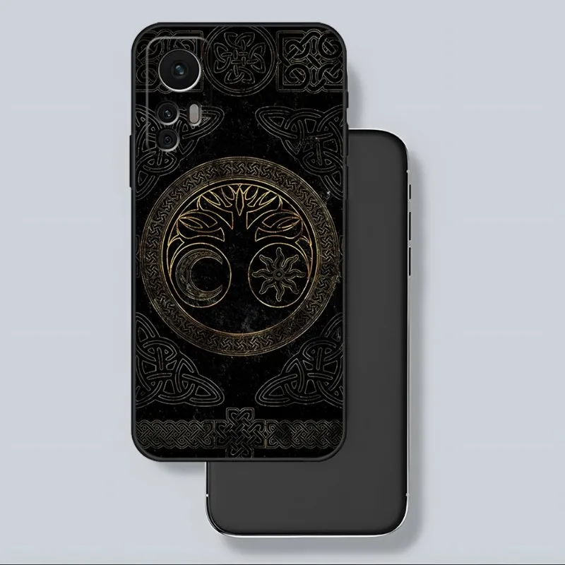 Viking Vegvisir Logo Phone Case for Xiaomi 13 12 11T Lite Ultra Redmi Note 12 10 Pro POCO F4 F5 X5 Pro Back Cover