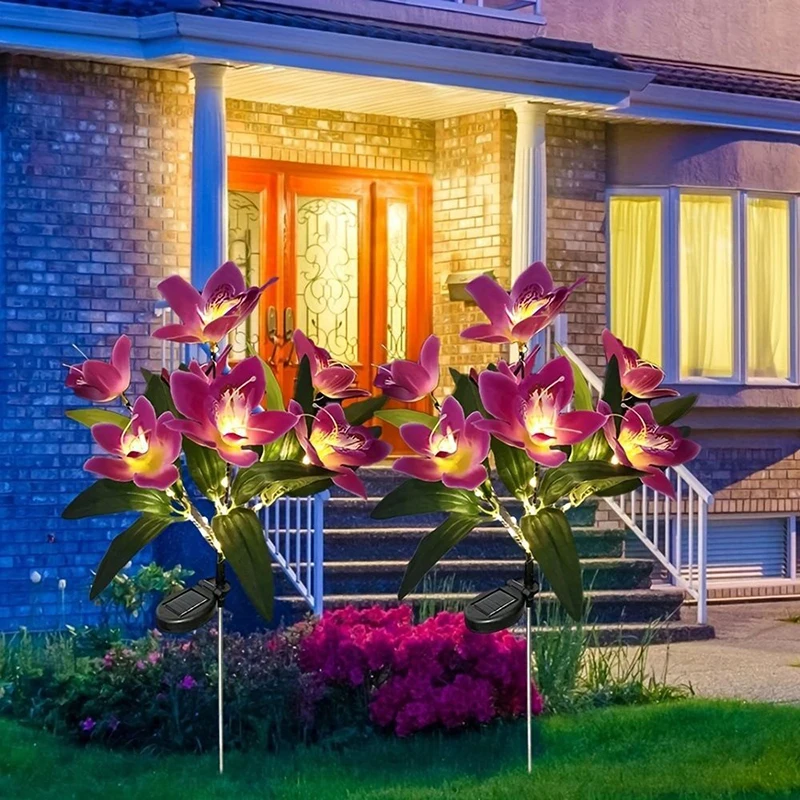 luzes-solares-de-solo-com-7-cabecas-de-led-luzes-solares-de-orquidea-para-gramado-com-flores-artificiais-para-decoracao-de-natal-em-patios-jardins-e-quintais