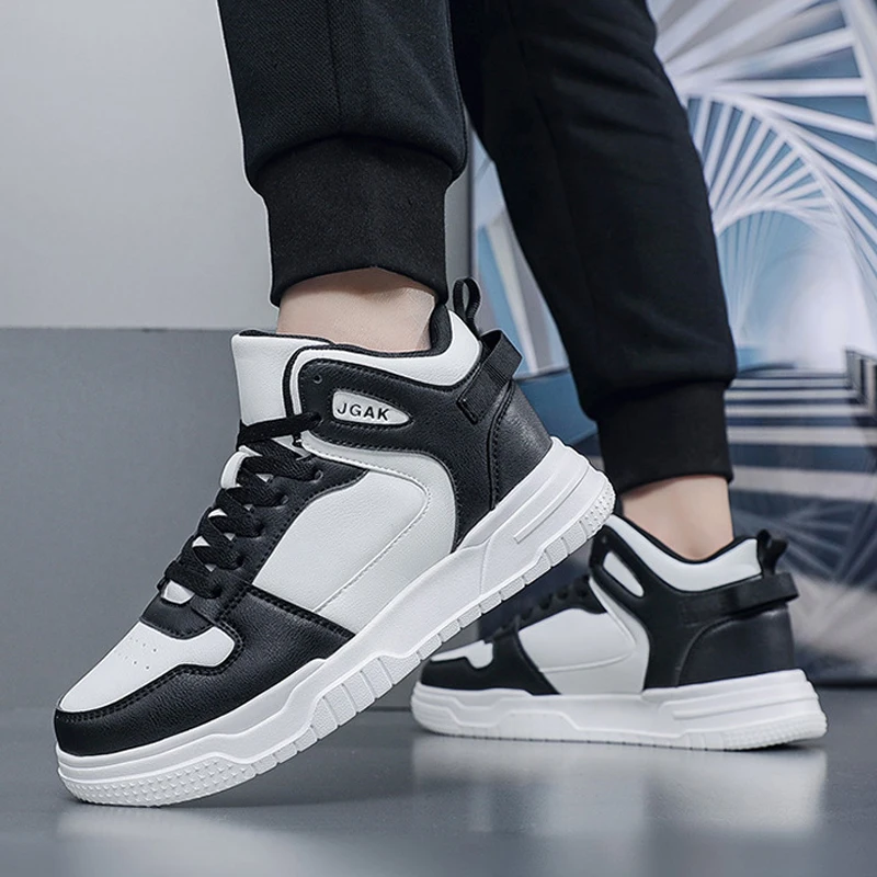 2025 novos sapatos de skate homens luz sapatos de trekking homens macios sapatos de caminhada ao ar livre sapatos brancos tênis masculino tamanho 39-48
