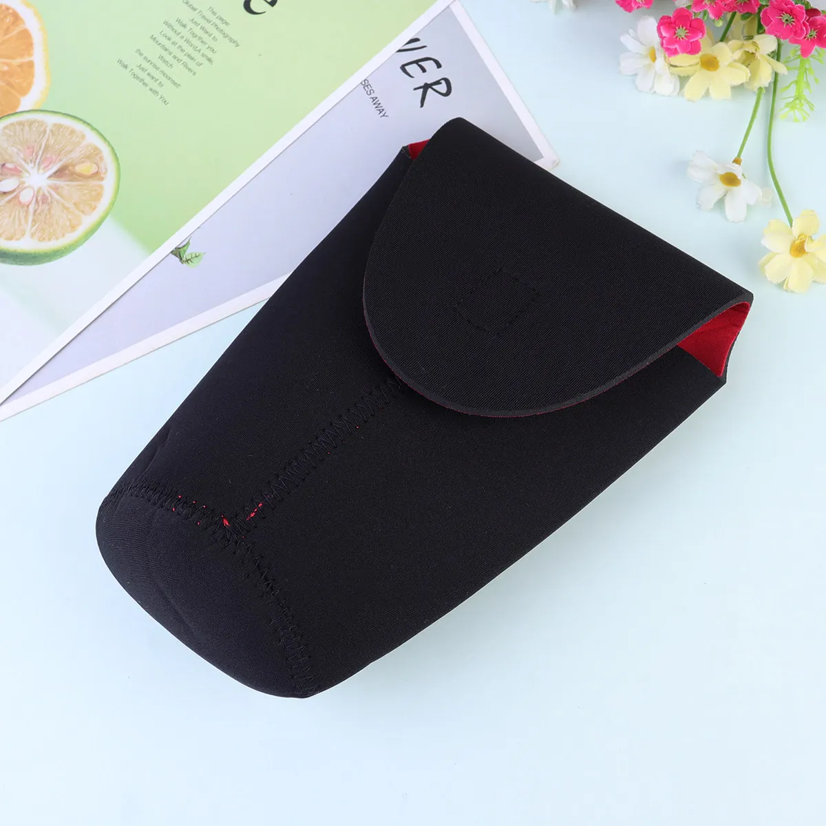 2Pcs Dslr Lens Bag Premium Smooth Material Compact Lens Pouch Drop Resistant Crash Proof Sleeve for Camera Lenses Photography