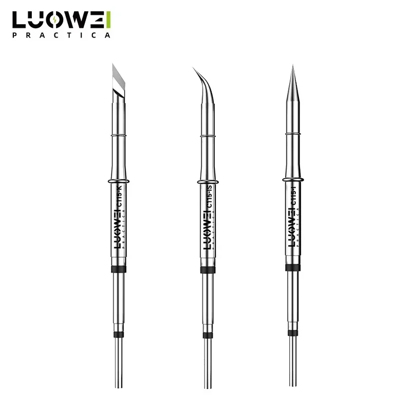 Luowei C210/C115 Soldering Iron Tips Lead-Free Heating Core For OSS Aifen JBC Sugon Soldering Station Replacement Welding Iron