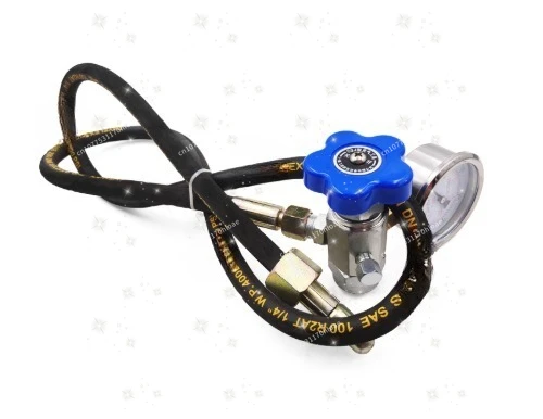 Hydraulic Accumulator Inflation Tool Nitrogen Inflation Valve C Q J-16/25/40MPA Switch Valve Shearing Machine Inflation Valve