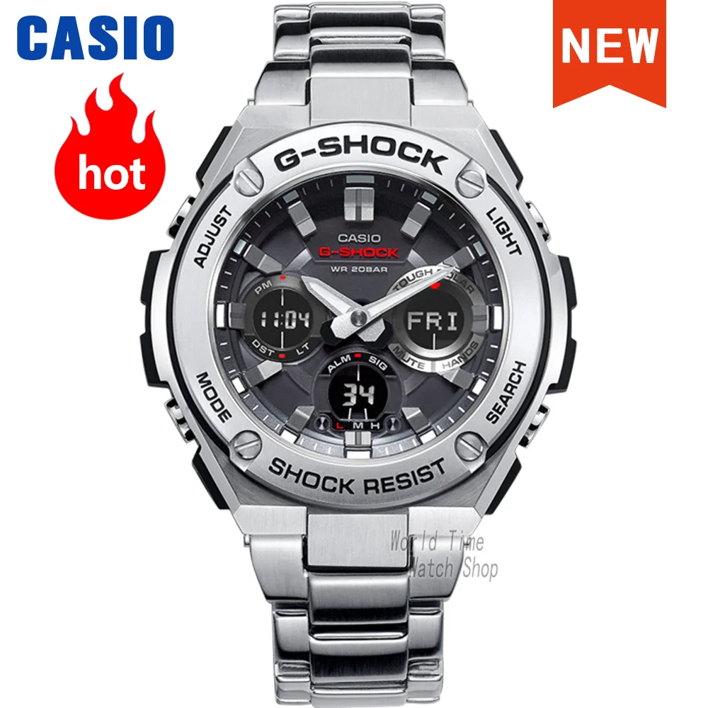 Casio watch for men g shock top luxury set Large dial Metal case Anti-magnetic and shockproof Waterproof Men\'s Watch relogios