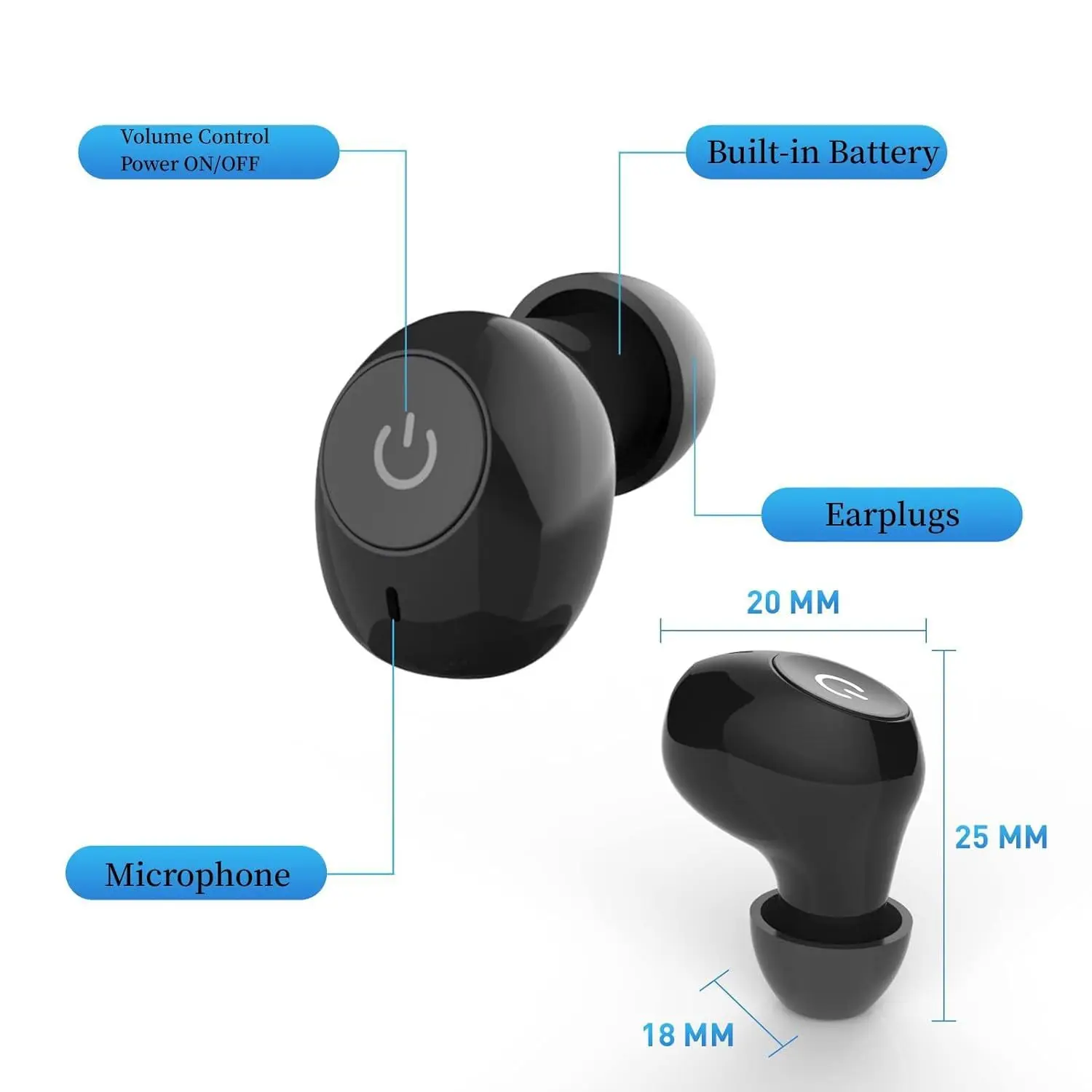 2024 Magnetic Rechargeable Audiphone Aid Invisible Noise Reduction Assisted Listening Sound Amplifier Headset For Elderly Person